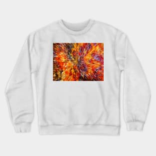 Color explosion red Crewneck Sweatshirt